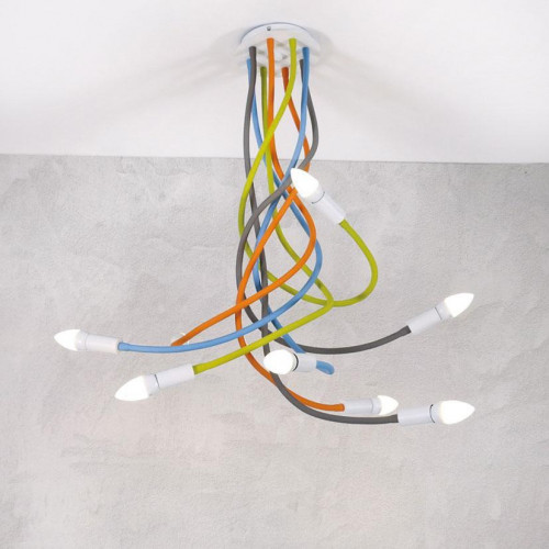 подвесная люстра loft it roots loft1714-rgb в Бийске