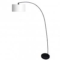 торшер дизайнерский newport white fl black в Бийске
