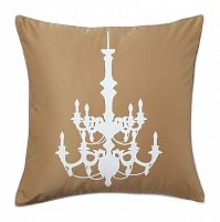 подушка с рисунком канделябра chandelier mustard в Бийске