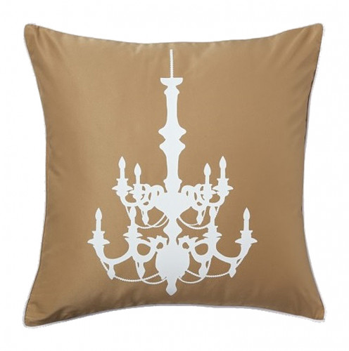 подушка с рисунком канделябра chandelier mustard в Бийске