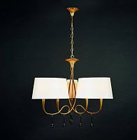 подвесная люстра mantra paola painted gold 3540 в Бийске