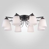 потолочная люстра eurosvet campana 70094/8 черный в Бийске