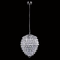 подвесной светильник crystal lux charme sp3+3 led chrome/transparent в Бийске