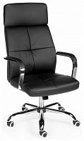 кресло для руководителя norden chairs алекс, обивка: искусственная кожа, цвет: экокожа черная в Бийске