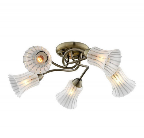 потолочная люстра idlamp nanzen 245/5pf-oldbronze в Бийске