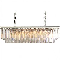 люстра odeon l80 silver&glass серая, прозрачная в Бийске