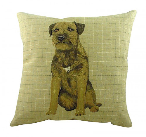 подушка с фото бордер терьера border terrier в Бийске