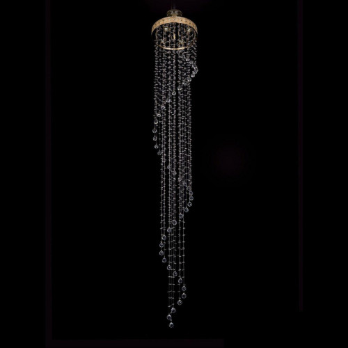 каскадная люстра bohemia ivele 8313/40-250/g/balls в Бийске