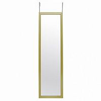 зеркало настенное узкое золотое с креплениями yellow gold в Бийске