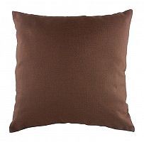 однотонная коричневая подушка brown в Бийске