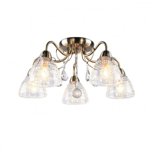 потолочная люстра arte lamp rugiada a1658pl-5ab в Бийске