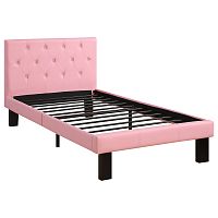 кровать poundex faux leather 90х200 в Бийске