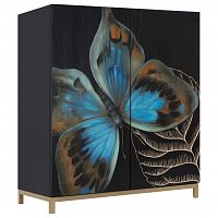 комод butterfly черный в Бийске