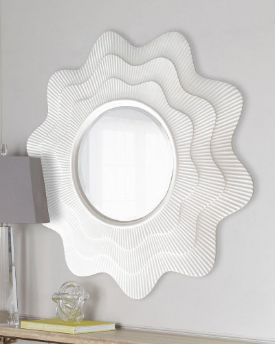 зеркало круглое фигурное марайа chalk white в Бийске