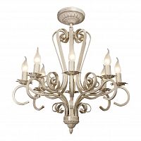 потолочная люстра vitaluce v1072/8pl бежевая в Бийске