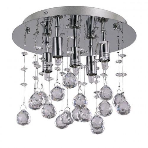потолочный светильник ideal lux moonlight pl5 cromo в Бийске