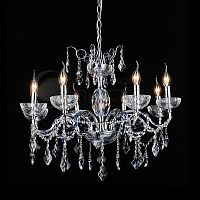 люстра md103906-8a от illuminati серебряный в Бийске