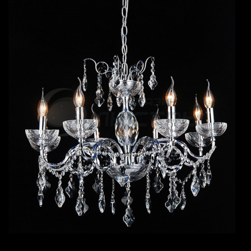 люстра md103906-8a от illuminati серебряный в Бийске