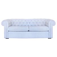диван chesterfield двухместный прямой белый в Бийске