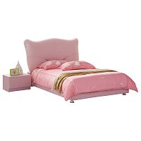 кровать pink leather kitty 90х200 в Бийске