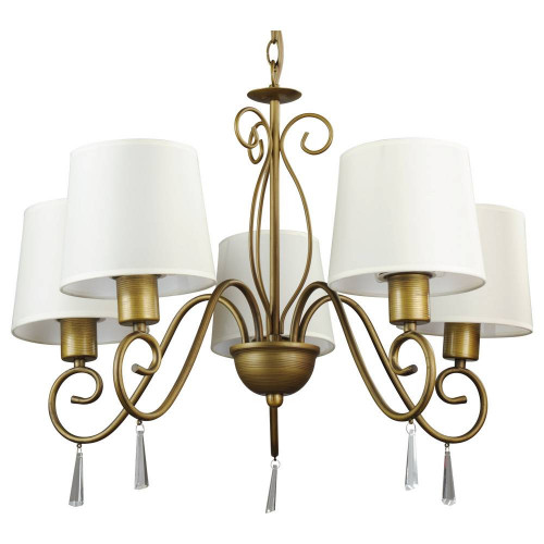 подвесная люстра arte lamp carolina a9239lm-5br в Бийске