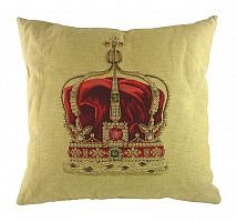 подушка с картинкой короны queen crown cream в Бийске