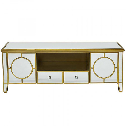 тумба mirror 2 под телевизор зеркальная в Бийске