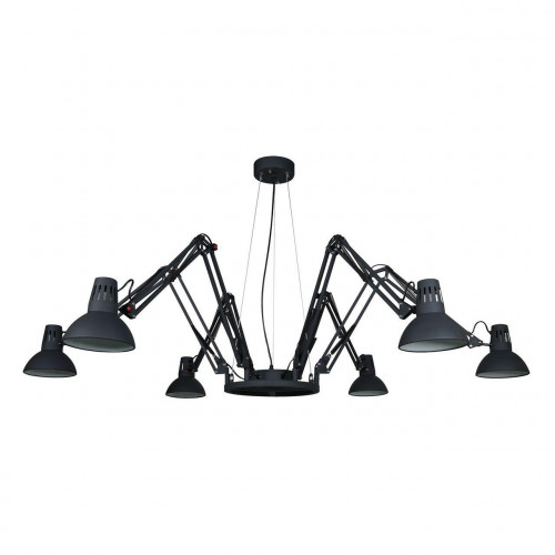 подвесная люстра arte lamp ragno a2043sp-6bk в Бийске