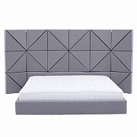 кровать двуспальная 180х200 фиолетовая floe comforty в Бийске