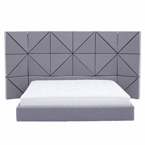 кровать двуспальная 180х200 фиолетовая floe comforty в Бийске