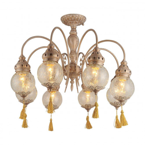 потолочная люстра arte lamp a2146pl-8ga золото в Бийске