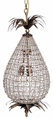 люстра дизайнерская chandelier3 медь и прозрачное стекло в Бийске