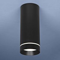 потолочный светодиодный светильник elektrostandard dlr022 12w 4200k черный матовый 4690389102967 в Бийске