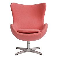 детское кресло egg chair коралловое в Бийске