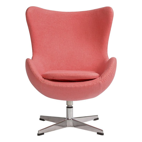 детское кресло egg chair коралловое в Бийске