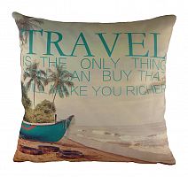 подушка с принтом travel в Бийске