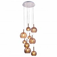 дизайнерская подвесная люстра spot light bellezia 1780913 медь в Бийске