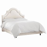 кровать двуспальная 160х200 белая kennedy talc в Бийске