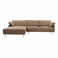 диван camber sofa угловой бежевый в Бийске