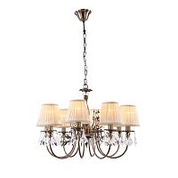 подвесная люстра maytoni latona rc301-pl-08-r бежевая в Бийске