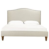 кровать двуспальная 180х200 бежевая fleurie в Бийске