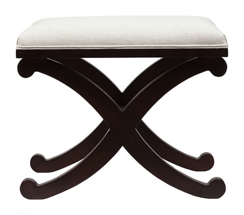 табурет x-leg stool белый лен в Бийске