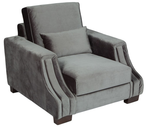 кресло seater серое в Бийске