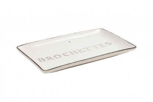 декоративное блюдо brochettes white в Бийске