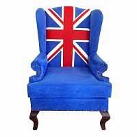 каминное кресло union jack classic в Бийске