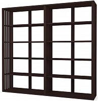 стеллаж dilan black (230*44*212) в Бийске