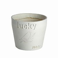 цветочный горшок lucky белый в Бийске