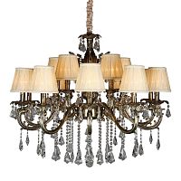 подвесная люстра omnilux catanzaro oml-30813-15 бежевая в Бийске