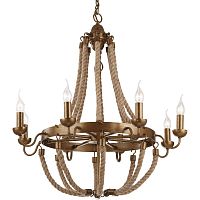 подвесная люстра arte lamp amaca a8957lm-8bz в Бийске