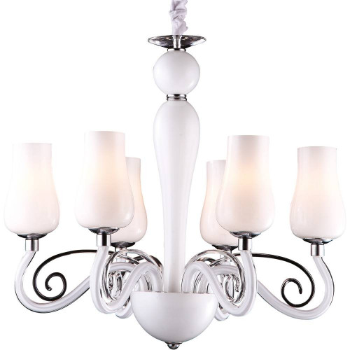 подвесная люстра arte lamp biancaneve a8110lm-6wh в Бийске